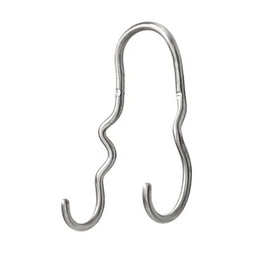Curvature hook double - Stainless steel - Ferm Living
