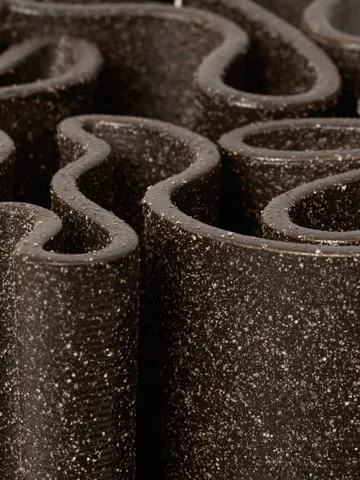 Dedali vase 25 cm - Dark brown - Ferm Living