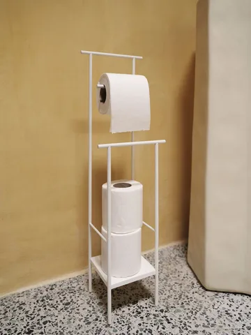 Dora toilet paper holder - White - Ferm Living