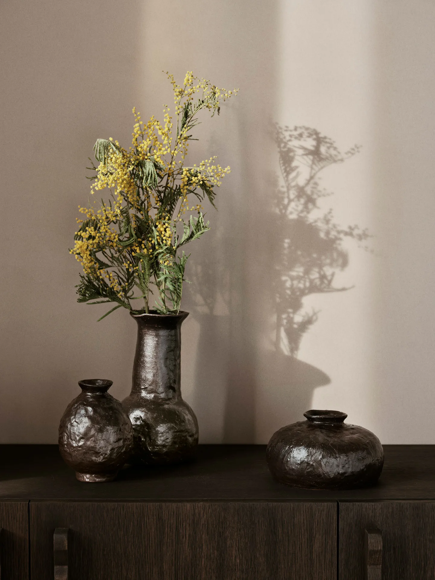 Doro vase 27 cm, Coffee Ferm Living