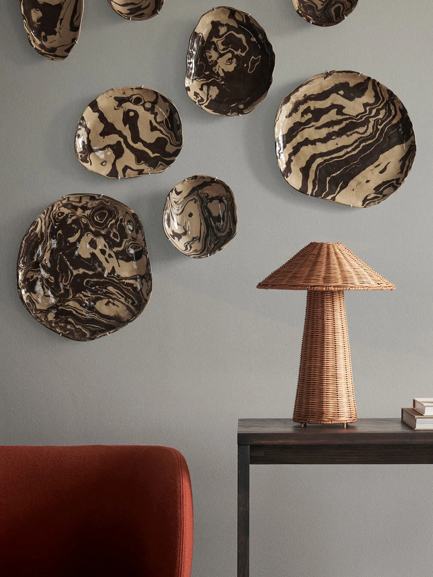 Duo table lamp, Natural Ferm Living