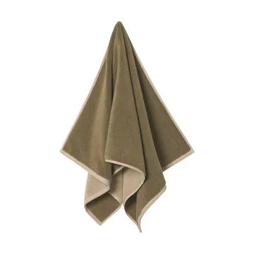 Ekko towel - Olive-cashmere, 50x100 cm - Ferm Living