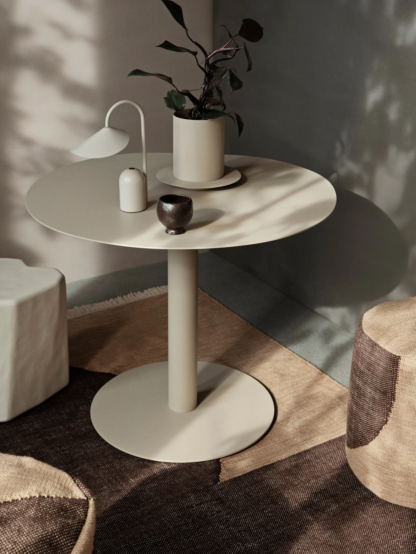 Forene carpet, Tan-Chocolate, 140x200 cm Ferm Living