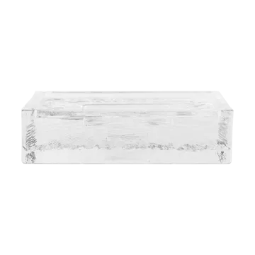 Gradia candle holder square 16x16 cm - Clear - Ferm Living