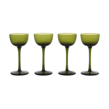 Host liqueur glass 4-pack - Moss Green - Ferm Living