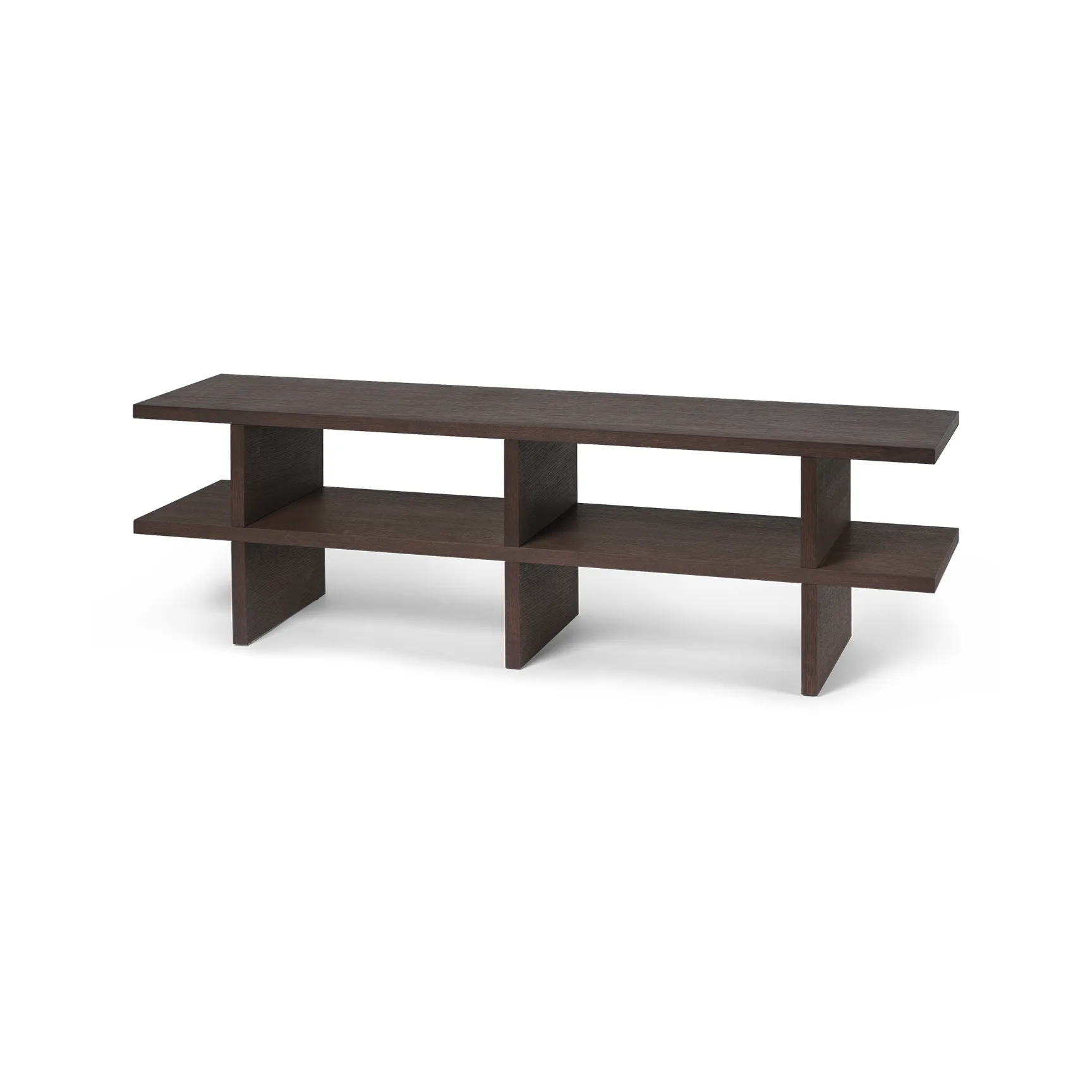 Kona bench, Dark Stained oak veneer Ferm Living