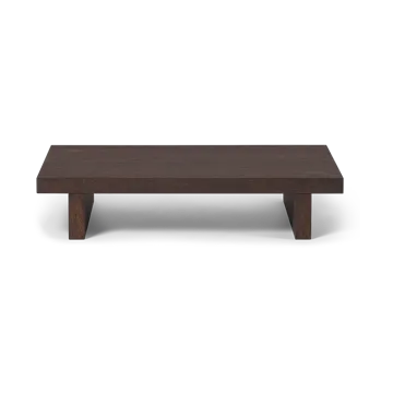 Kona side table - Dark Stained oak veneer - Ferm Living