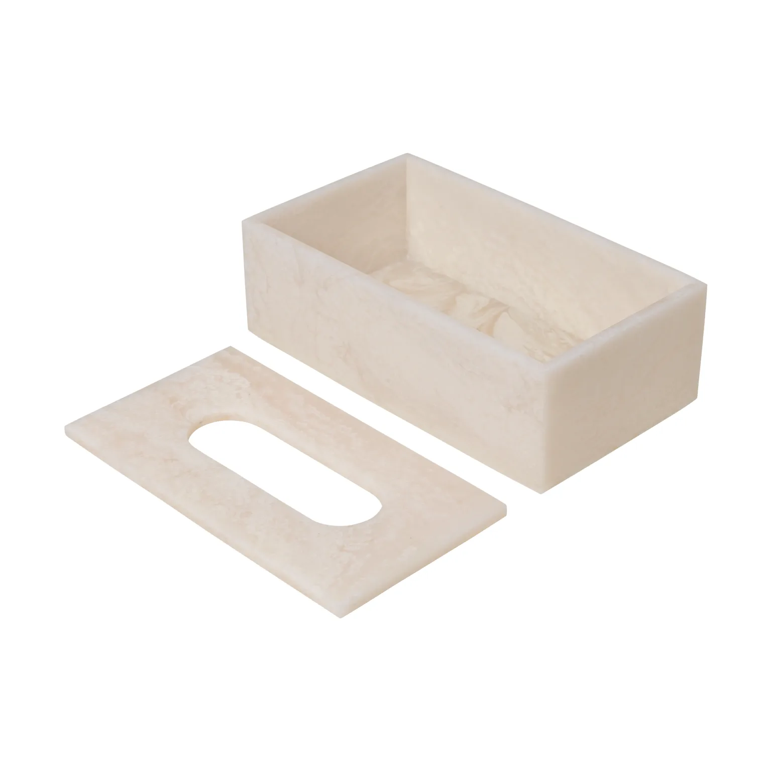 Mist tissue box 12x21.5 cm, Pearl Ferm Living
