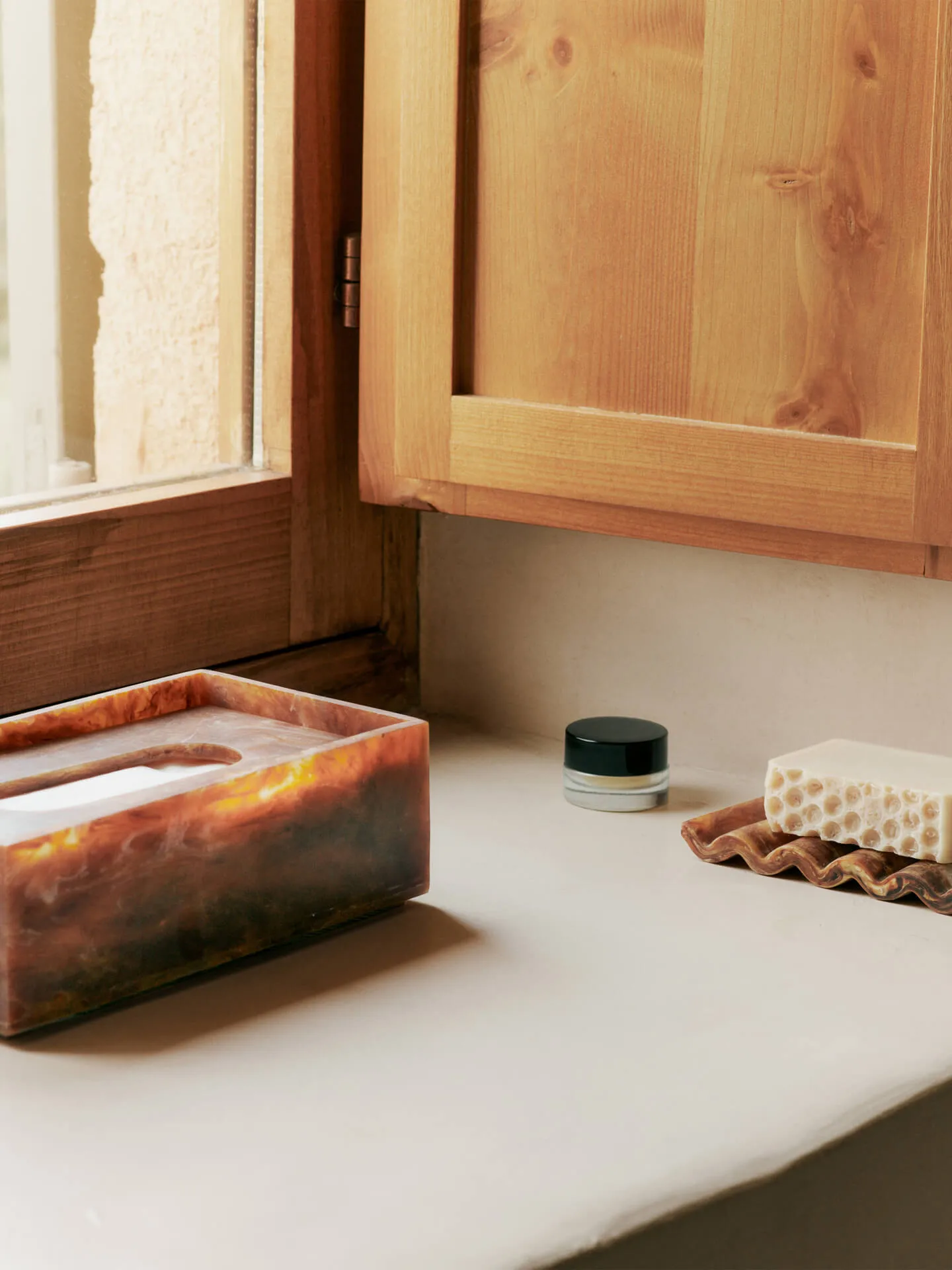 Mist tissue box 12x21.5 cm, Sugar Kelp Ferm Living