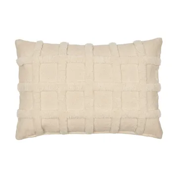 Norte grid cushion - Off-white, 40x60 cm - Ferm Living