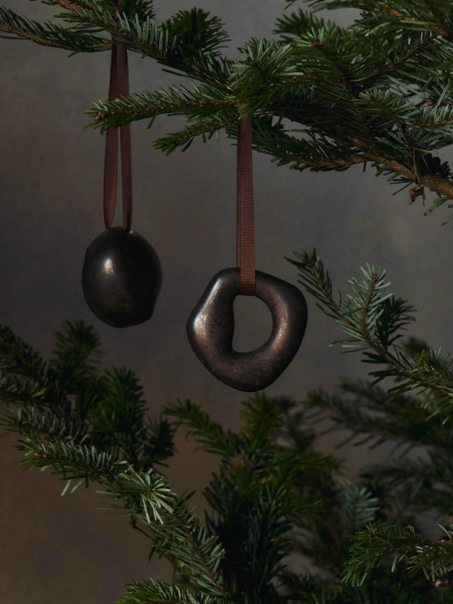 Orrith decorative hanging 2 pieces, Rustic Bronze Ferm Living