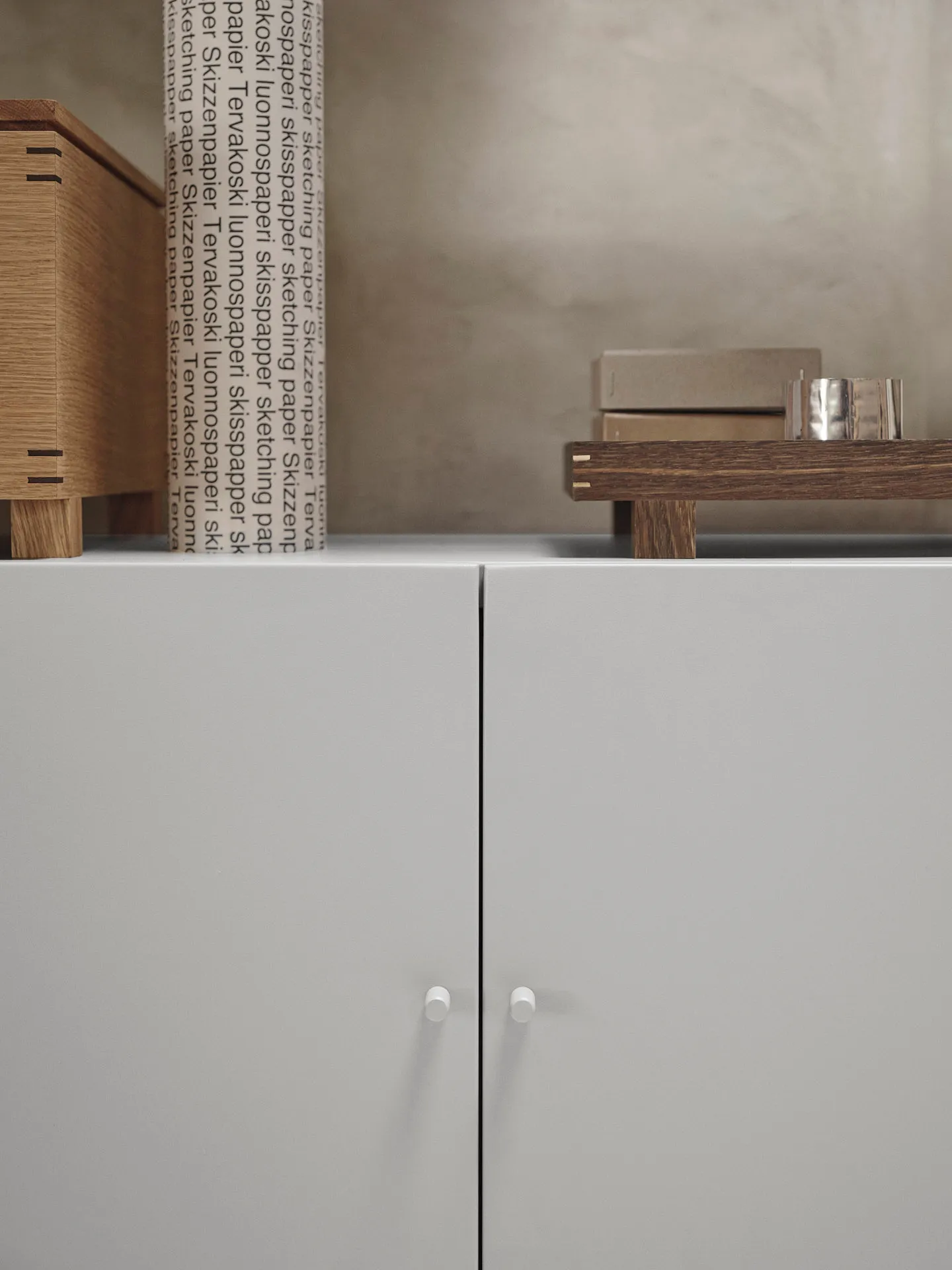 Punctual cabinet 41,6x91,5 cm, Light grey Ferm Living