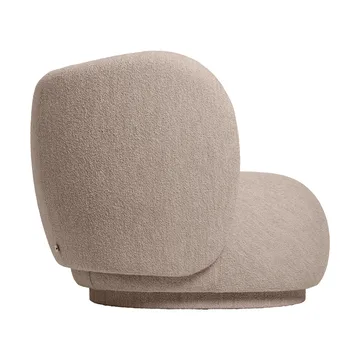 Rico sofa module armrest L Soft Bouclé - Natural - Ferm Living