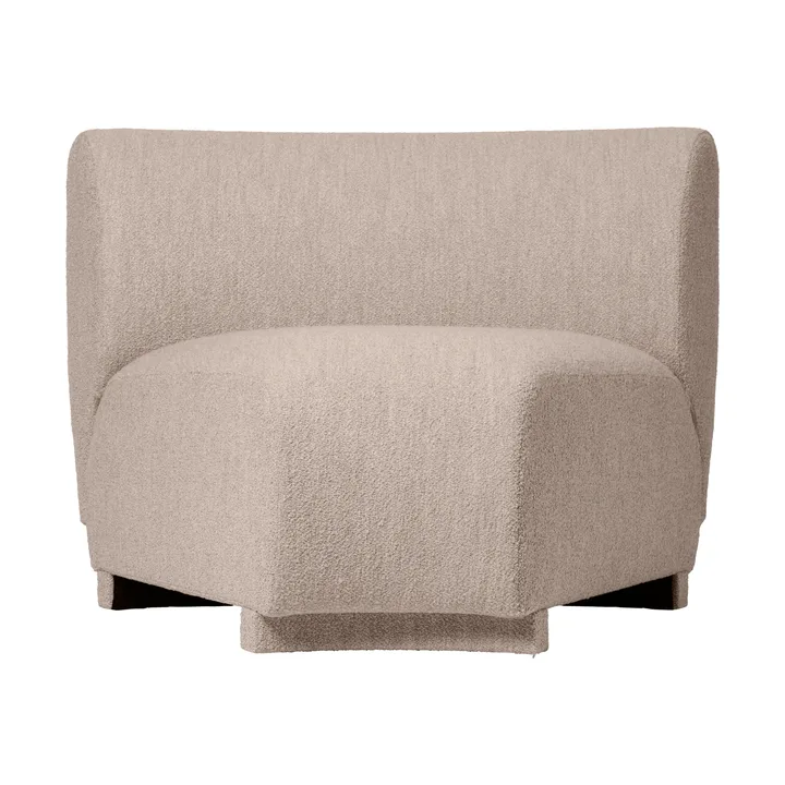Rico sofa module corner 45 Soft Bouclé - Natural - Ferm Living