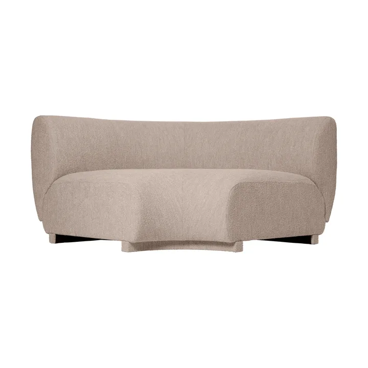 Rico sofa module corner 90 Soft Bouclé - Natural - Ferm Living