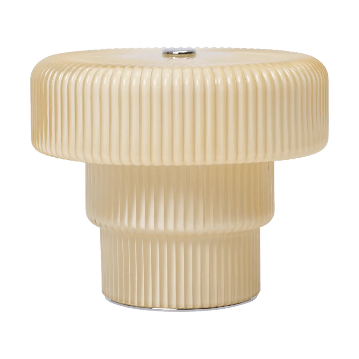 Ripple portable table lamp, Oat (beige), 10 cm Ferm Living