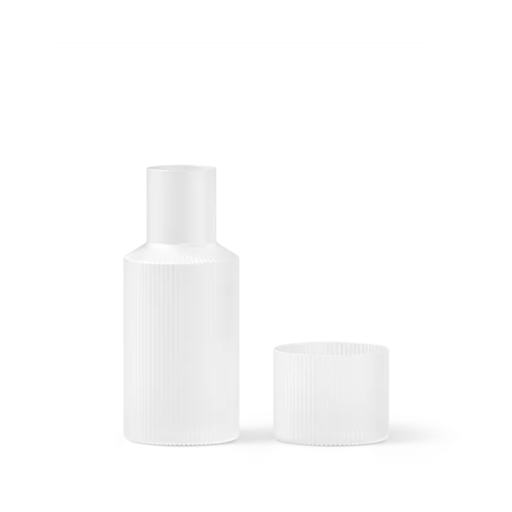 Ripple small carafe set - Frosted - Ferm Living