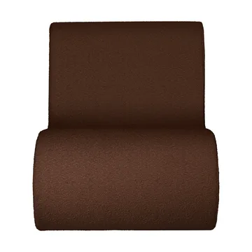 Rouli center module sofa pure bouclé - Chestnut brown - Ferm Living