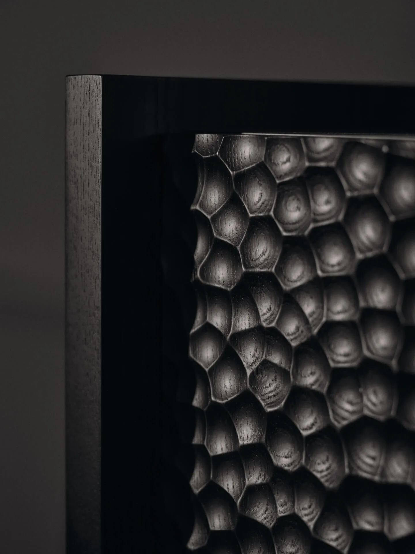 Scarni cabinet, Dark stained ash, 38x40x100 cm Ferm Living