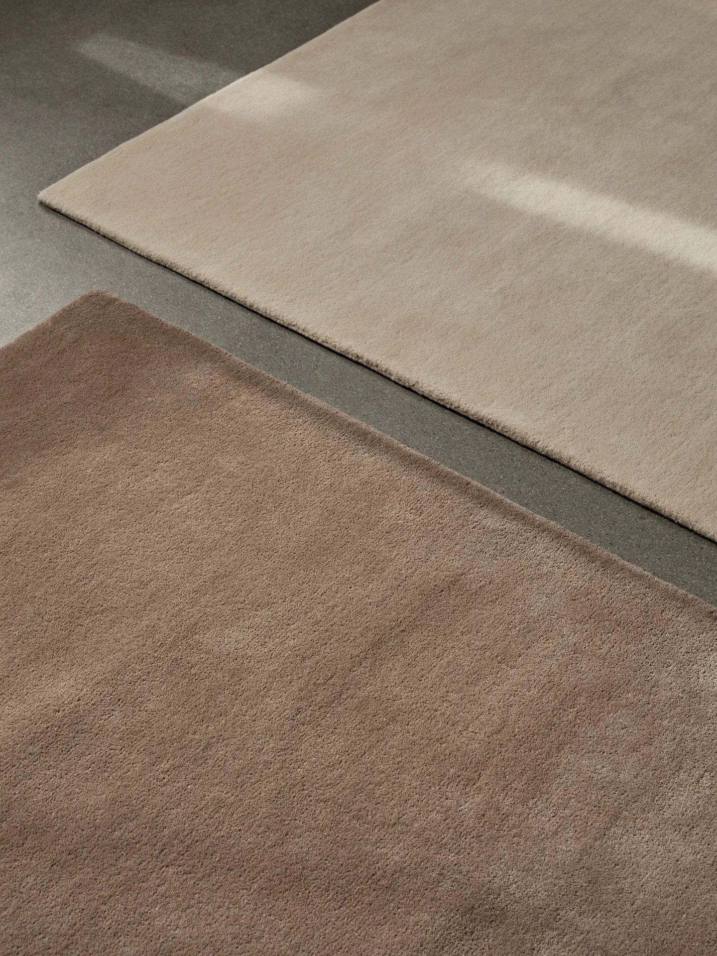 Stille tufted rug, Ash Brown, 140x200 cm Ferm Living