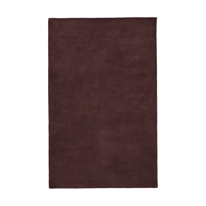 Stille tufted rug - Dark pecan, 160x250 cm - Ferm Living