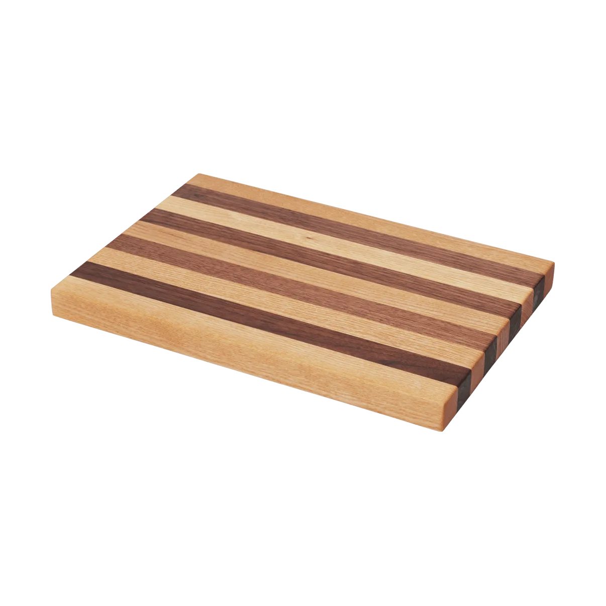 Stribe cutting board bold 25x36 cm, Walnut-oak Ferm Living