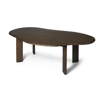Tarn dining table 118.5x220 cm - Dark Stained Beech - Ferm Living