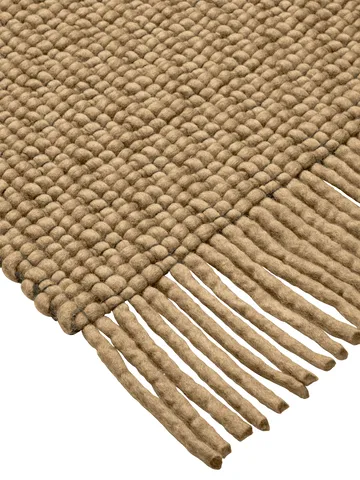 Udo rug - Tan-black, 140x200 cm - Ferm Living