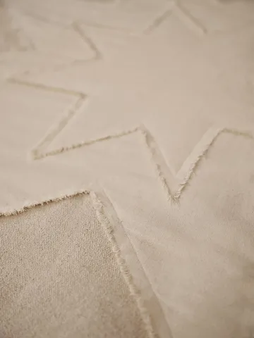 Vela Star Christmas tree rug - Natural - Ferm Living