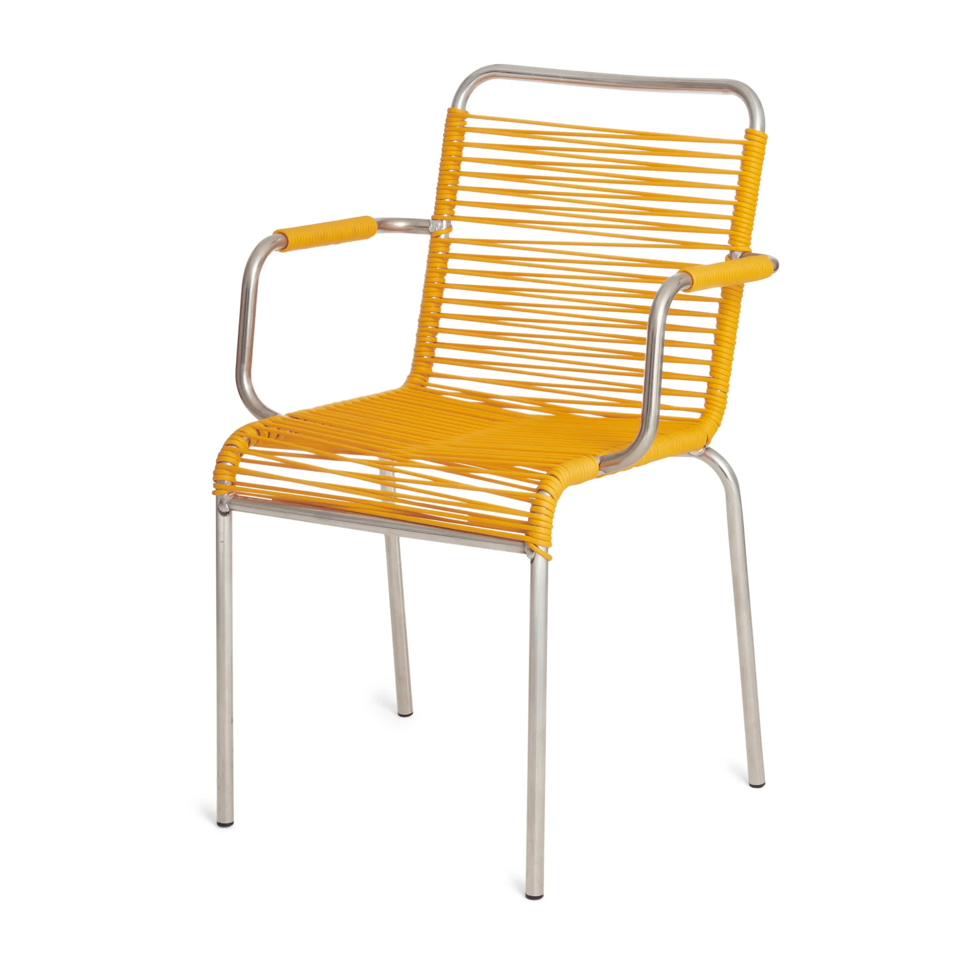 Mya armchair aluminium, Yellow Fiam
