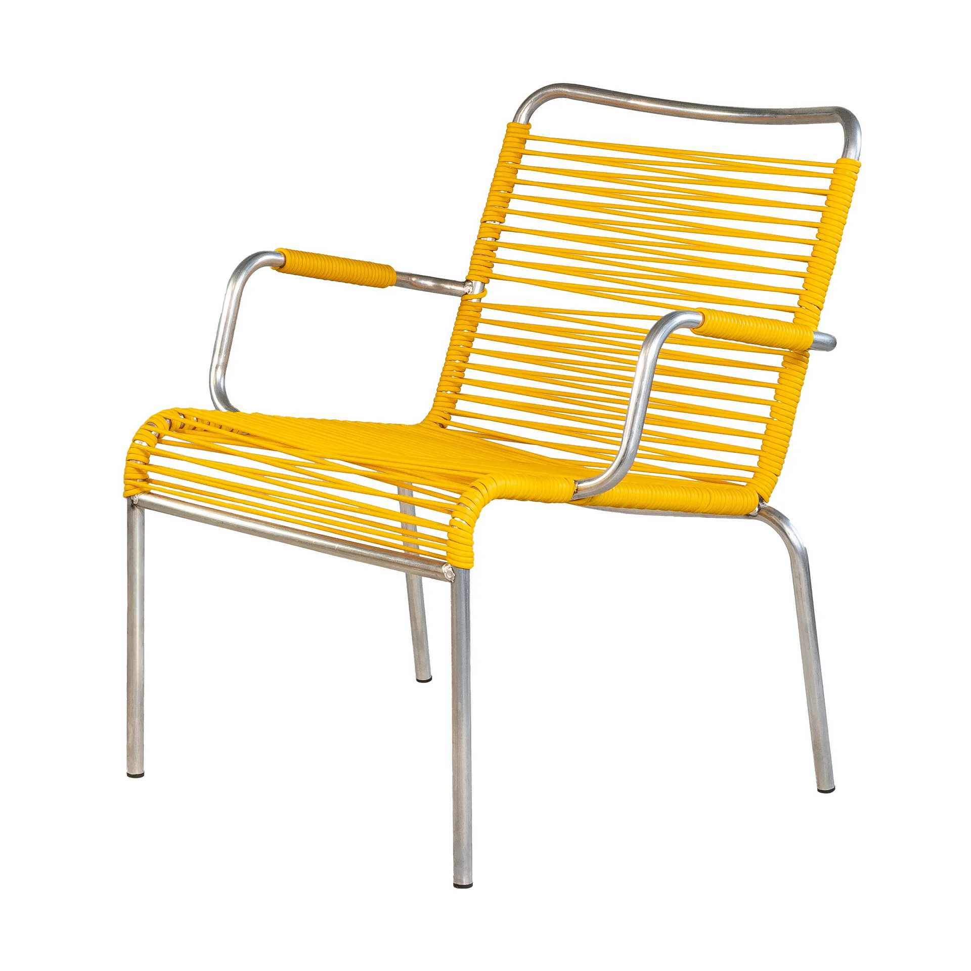 Mya Lounge armchair, Yellow Fiam