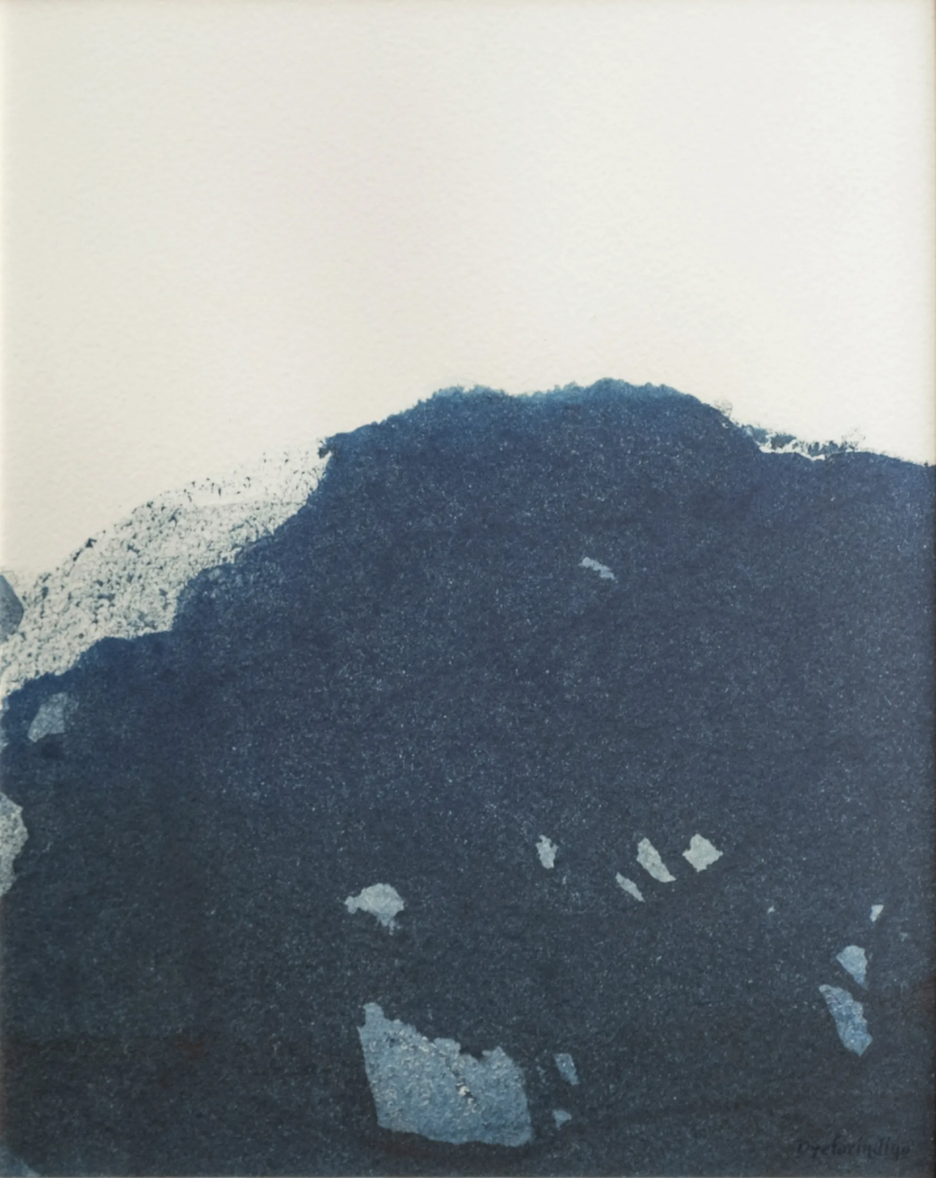 Dyeforindigo ocean 2 poster 40x50 cm, Blue-white Fine Little Day