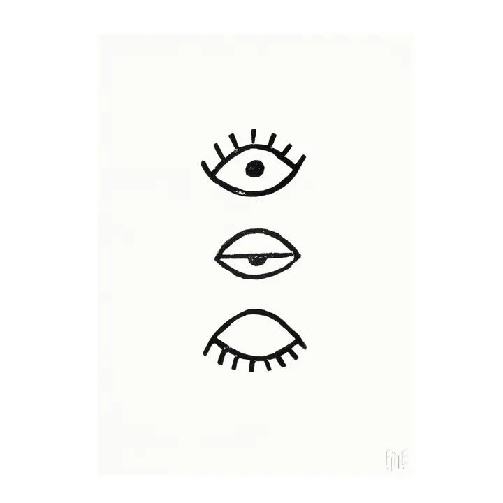 Eye Eye poster - 50x70 cm - Fine Little Day