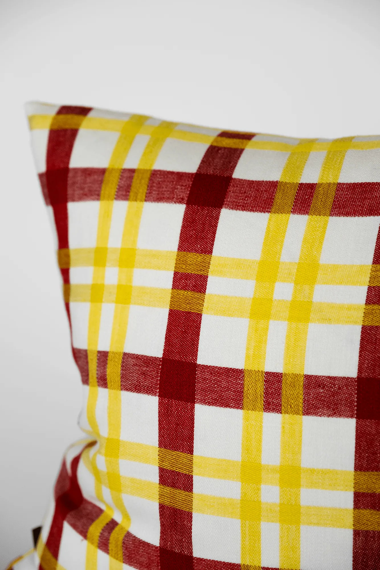 Grid cushion cover, Yellow, 38x58 cm Fine Little Day
