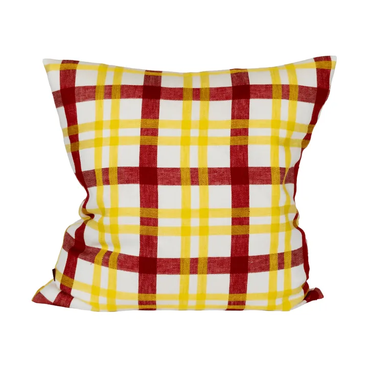 Grid cushion cover - Yellow, 45x45 cm - Fine Little Day