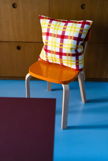 Grid cushion cover - Yellow, 45x45 cm - Fine Little Day