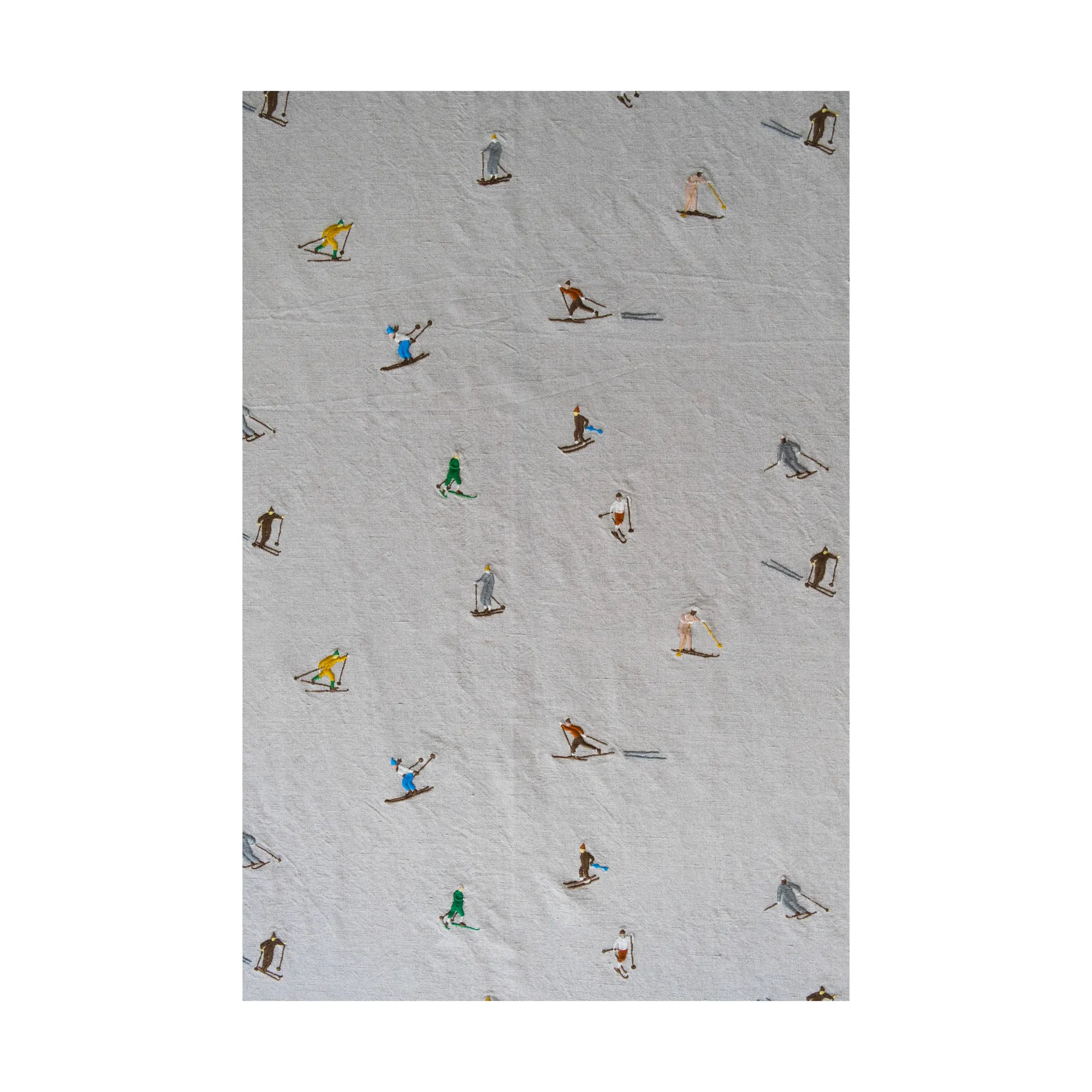 Skiers tablecloth 147x250 cm, Natural Fine Little Day