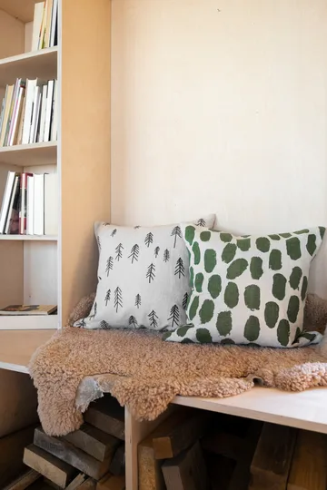 Tall pillowcase 48x48 cm - Brown-nature - Fine Little Day
