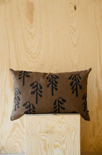 Weeping birch cushion cover 38x58 cm - Brown - Fine Little Day