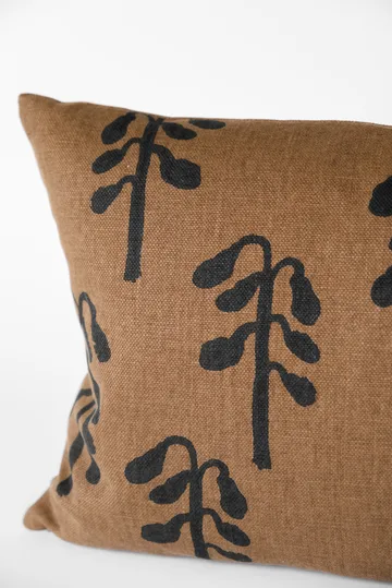 Weeping birch cushion cover 38x58 cm - Brown - Fine Little Day