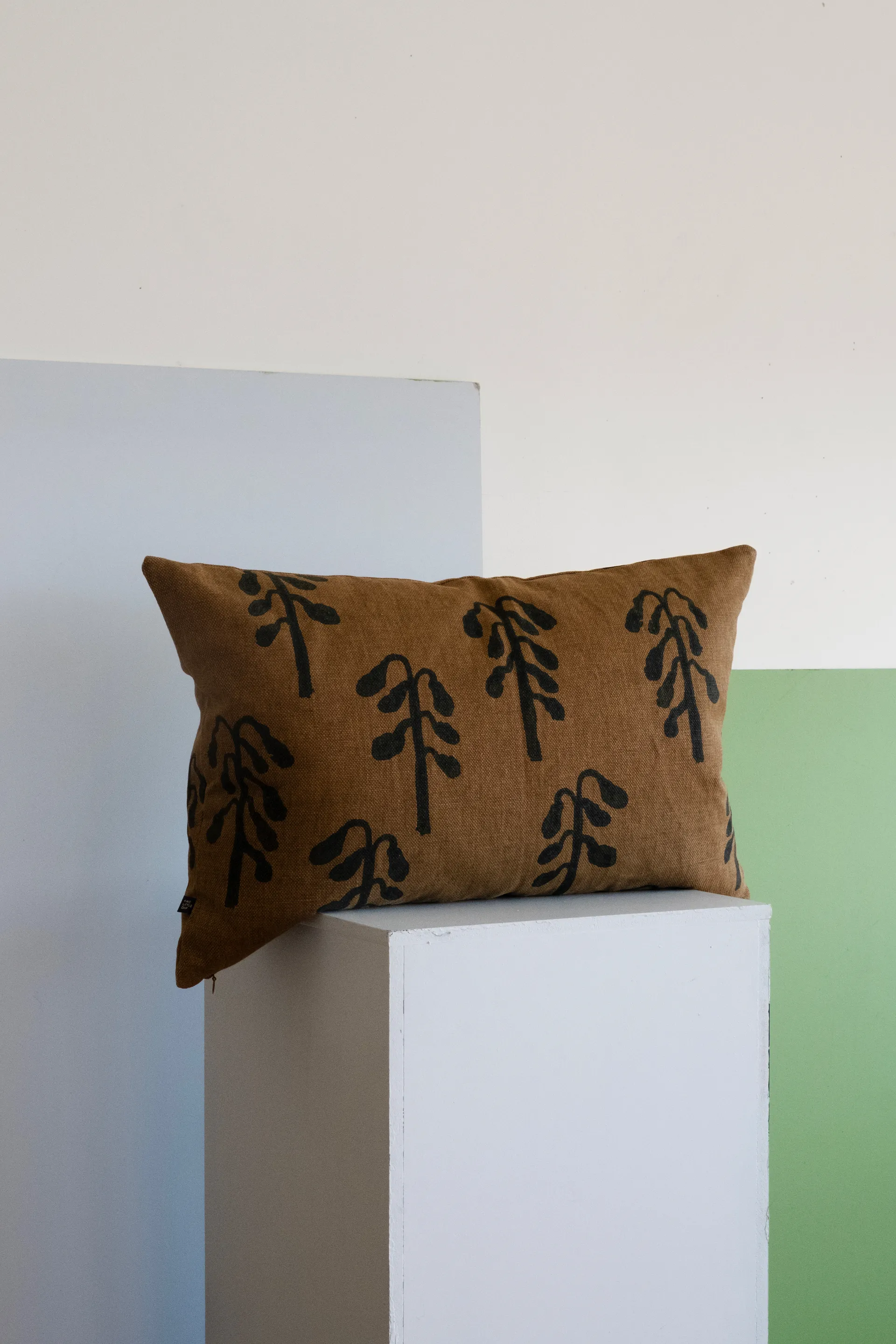 Weeping birch cushion cover, Brown, 38x58 cm Fine Little Day