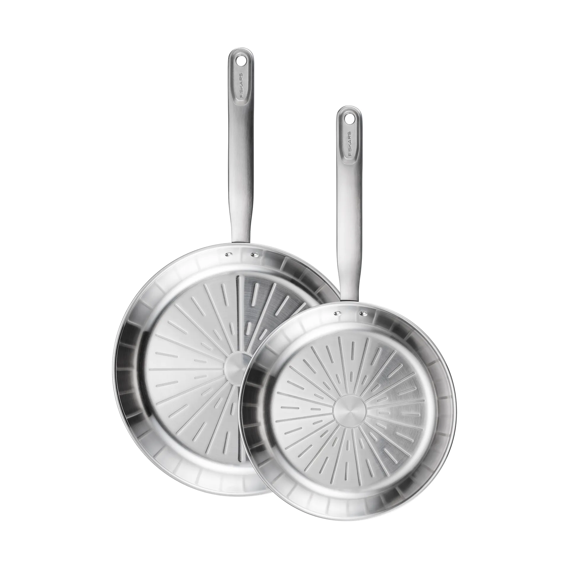All Steel Pure frying pan set, 2 pieces Fiskars