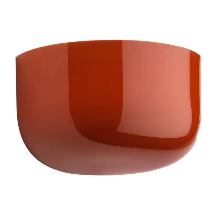 Bellhop Wall Up wall lamp - Brick red - Flos