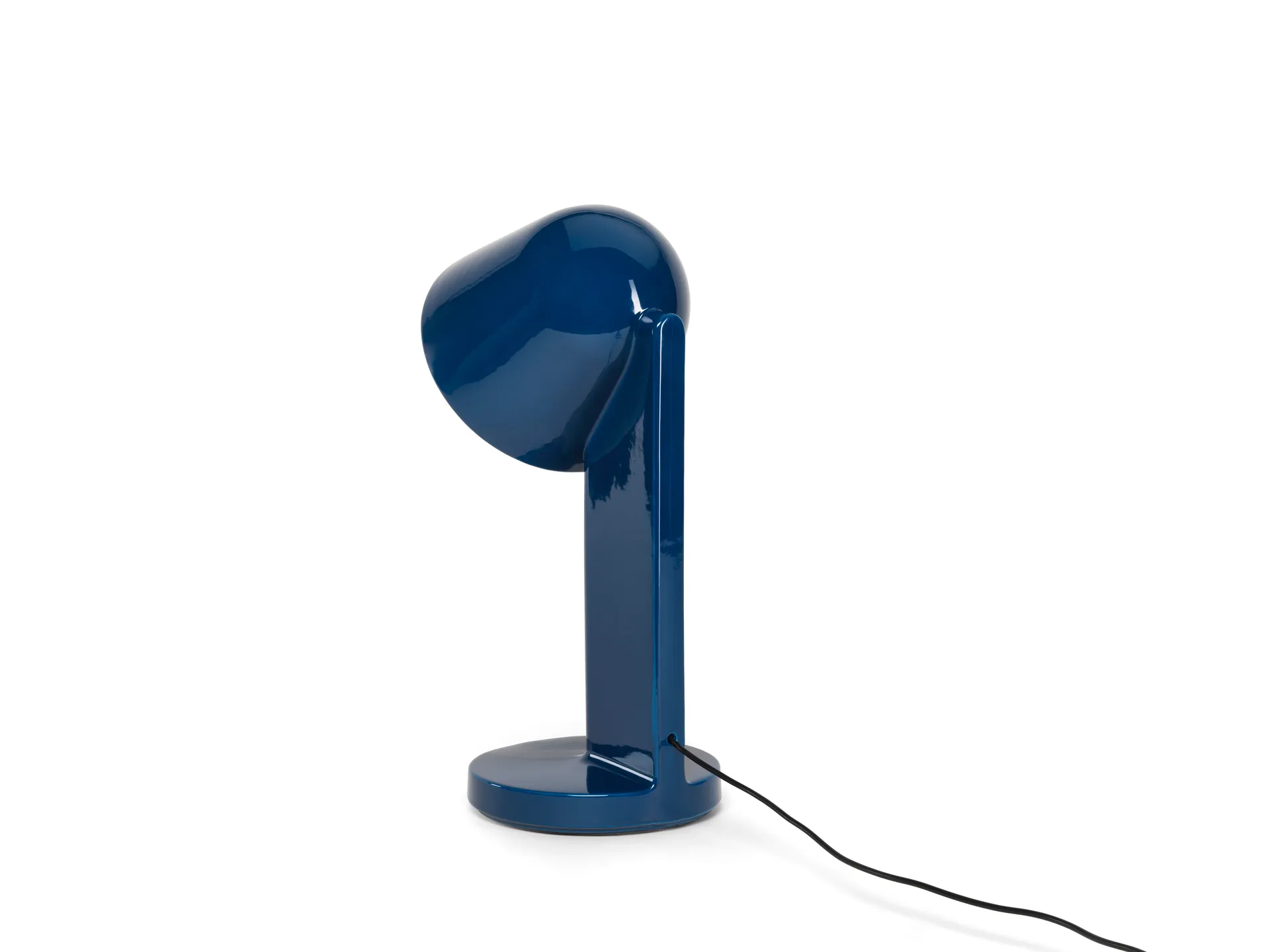 Ceramic Down table lamp, Navy blue Flos