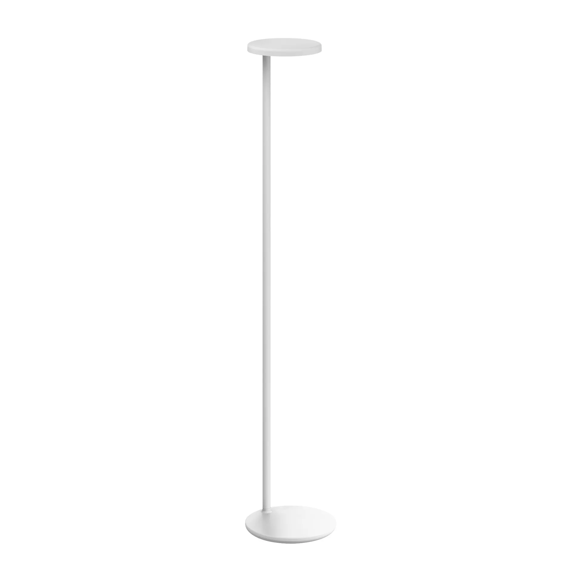 Oblique floor lamp, Matte white Flos