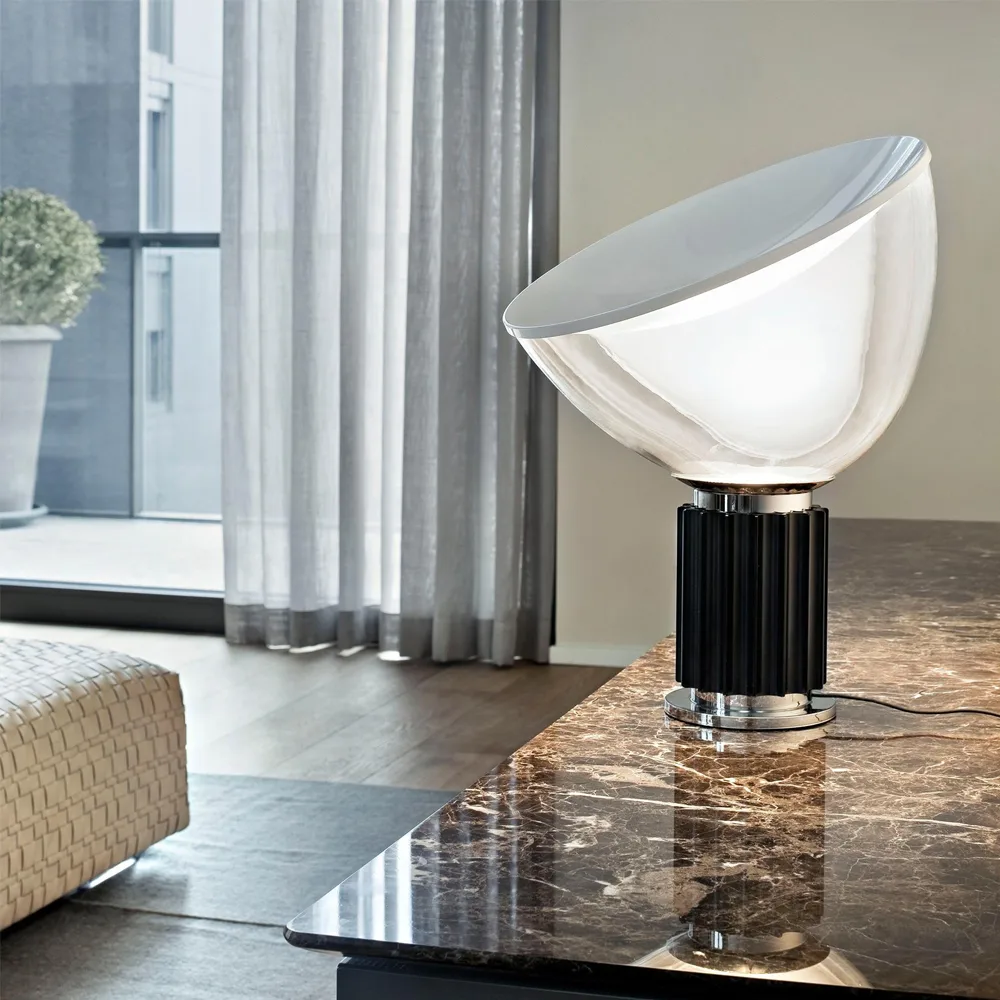 Taccia table lamp LED 64.5 cm, Bronze Flos