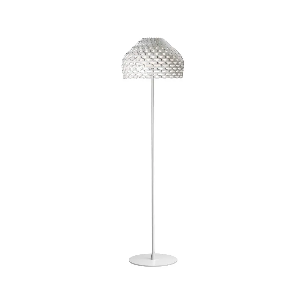 Tatou F floor lamp, White Flos