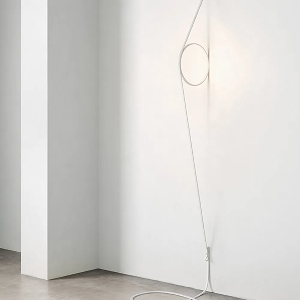 Wirering wall lamp, Grey/pink Flos