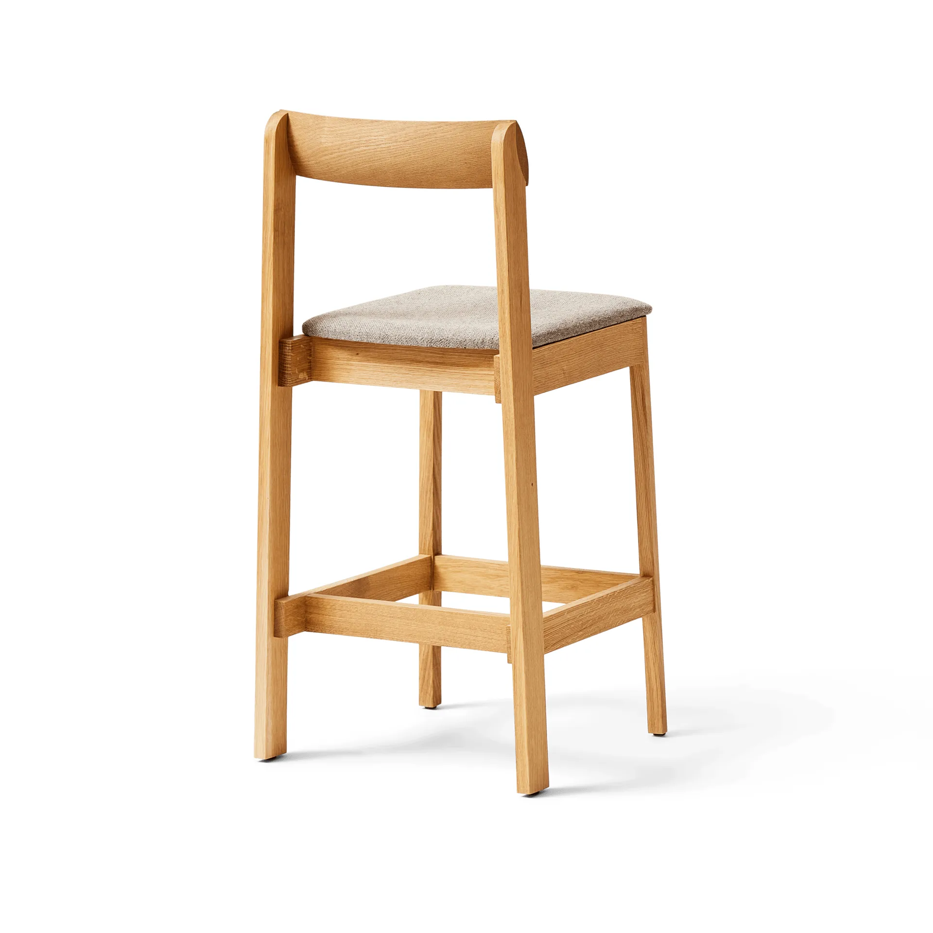 Blueprint bar stool, Oak-Hallingdal 65 0227, 65 cm Form & Refine