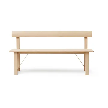 Position bench 155 cm - Oak-brass - Form & Refine